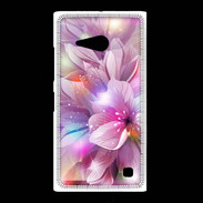 Coque Nokia Lumia 735 Design Orchidée violette