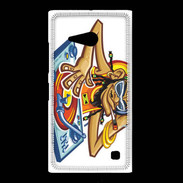 Coque Nokia Lumia 735 Rasta DJ Jamaïca
