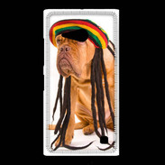 Coque Nokia Lumia 735 Chien Rasta