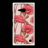 Coque Nokia Lumia 735 Fleurs vintage 2