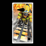 Coque Nokia Lumia 735 Pompier soldat du feu 5