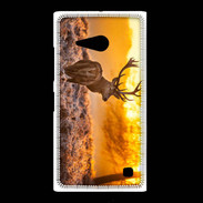 Coque Nokia Lumia 735 Cerf au levé du soleil