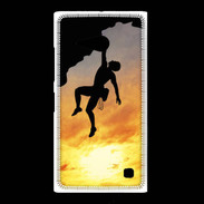 Coque Nokia Lumia 735 Escalade au couché de soleil 10