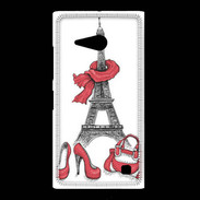 Coque Nokia Lumia 735 Glamour Paris