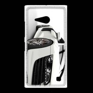 Coque Nokia Lumia 735 Belle voiture sportive blanche