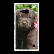 Coque Nokia Lumia 735 Chien labrador chocolat 3