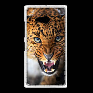 Coque Nokia Lumia 735 Portrait d'un léopard