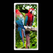Coque Nokia Lumia 735 Couple de macaw