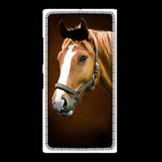 Coque Nokia Lumia 735 Portrait de cheval en peinture