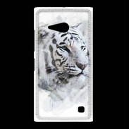 Coque Nokia Lumia 735 Tigre blanc 100