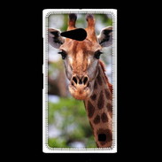 Coque Nokia Lumia 735 Portrait d'une Giraffe