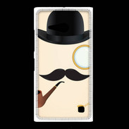 Coque Nokia Lumia 735 Moustache So British