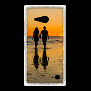 Coque Nokia Lumia 735 Balade romantique sur la plage 5