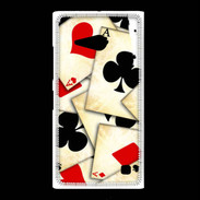Coque Nokia Lumia 735 Carte de poker vintage 50