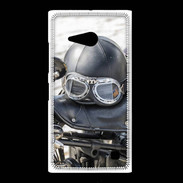 Coque Nokia Lumia 735 Casque de moto vintage