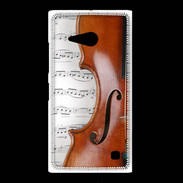 Coque Nokia Lumia 735 Violon et partitions