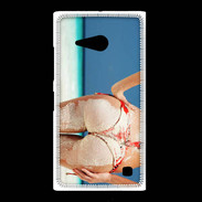 Coque Nokia Lumia 735 Belle fesse sur la plage