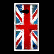 Coque Nokia Lumia 735 Tag Drapeau Anglais