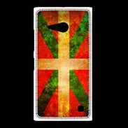 Coque Nokia Lumia 735 Drapeau Basque Vintage