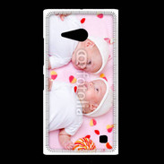 Coque Nokia Lumia 735 Jumeaux avec bonbons