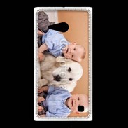 Coque Nokia Lumia 735 Jumeau avec chien