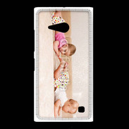 Coque Nokia Lumia 735 Bébés sur le ventre