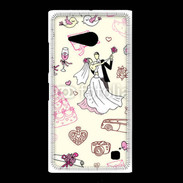 Coque Nokia Lumia 735 Thème mariage 1