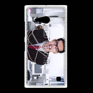 Coque Nokia Lumia 735 Homme asiatique businessman ligoté glamour