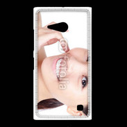 Coque Nokia Lumia 735 Femme asiatique glamour et souriante