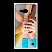 Coque Nokia Lumia 735 Solidarité metissage