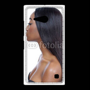 Coque Nokia Lumia 735 Femme metisse noire 2