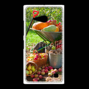 Coque Nokia Lumia 735 fruits et légumes d'automne