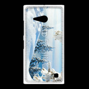 Coque Nokia Lumia 735 Paysage hiver 