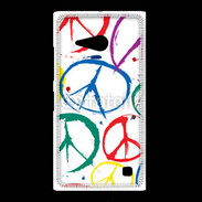 Coque Nokia Lumia 735 Symboles de paix 2