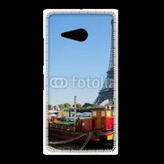Coque Nokia Lumia 735 Tour Eiffel vue des bords de Seine
