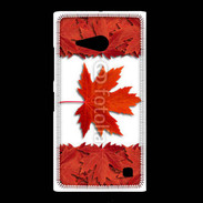 Coque Nokia Lumia 735 Canada en feuilles