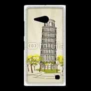 Coque Nokia Lumia 735 Tour de Pise en dessin