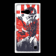 Coque Nokia Lumia 735 Tête de mort en concert live