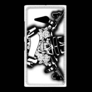 Coque Nokia Lumia 735 Tête de mort Gangster