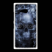 Coque Nokia Lumia 735 Tête de mort en fumée 5