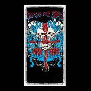 Coque Nokia Lumia 735 Tête de Mort Believe or Suffer