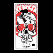 Coque Nokia Lumia 735 Tête de Mort Bug Addicted