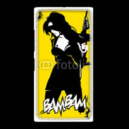 Coque Nokia Lumia 735 Lady Criminal BAM BAM 25