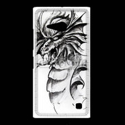 Coque Nokia Lumia 735 Dragon en dessin 35