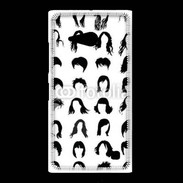 Coque Nokia Lumia 735 Fond coiffures