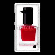 Coque Nokia Lumia 735 Vernis rouge esthéticienne