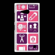 Coque Nokia Lumia 735 Fond symboles couturière