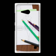 Coque Nokia Lumia 735 Patron de couture 2