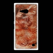 Coque Nokia Lumia 735 Peinture préhistorique de mains