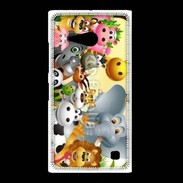 Coque Nokia Lumia 735 Cartoon animaux fun